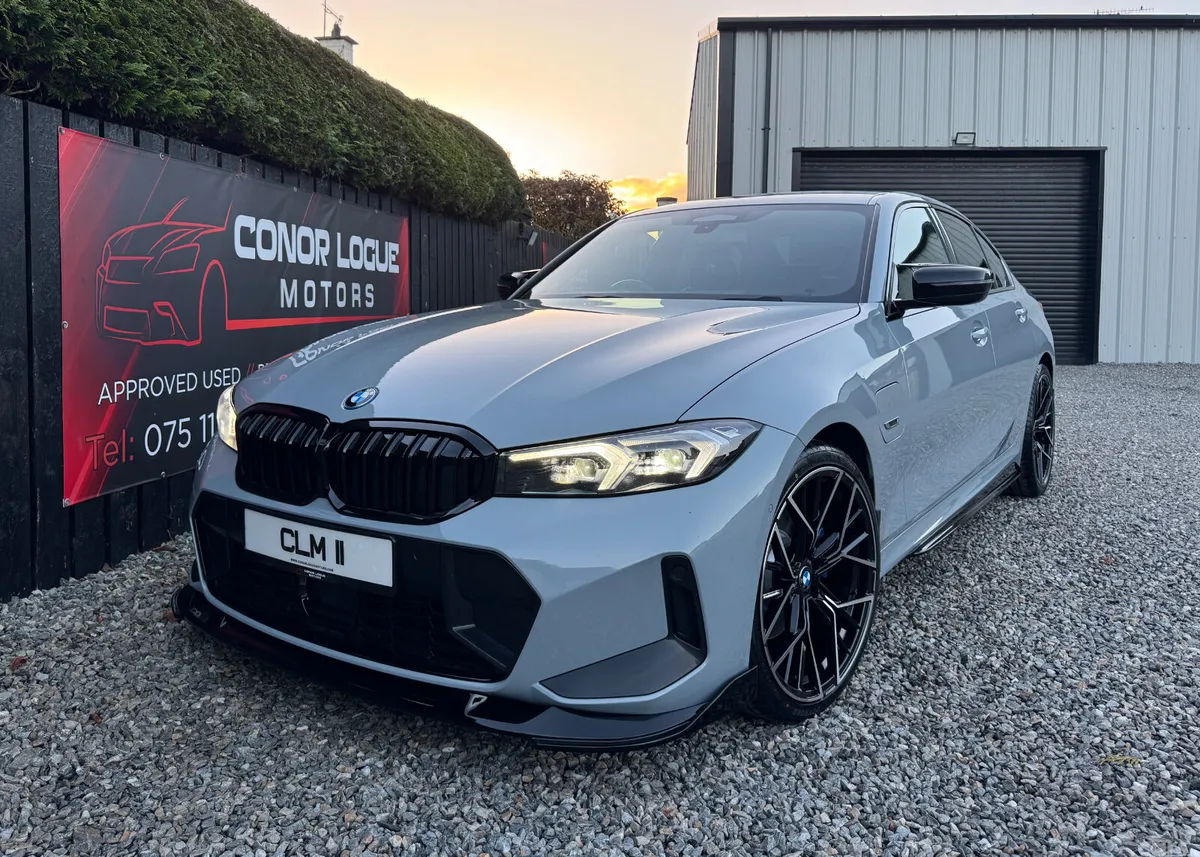 BMW 3-Series Saloon, Petrol Hybrid, 2023, Grey
