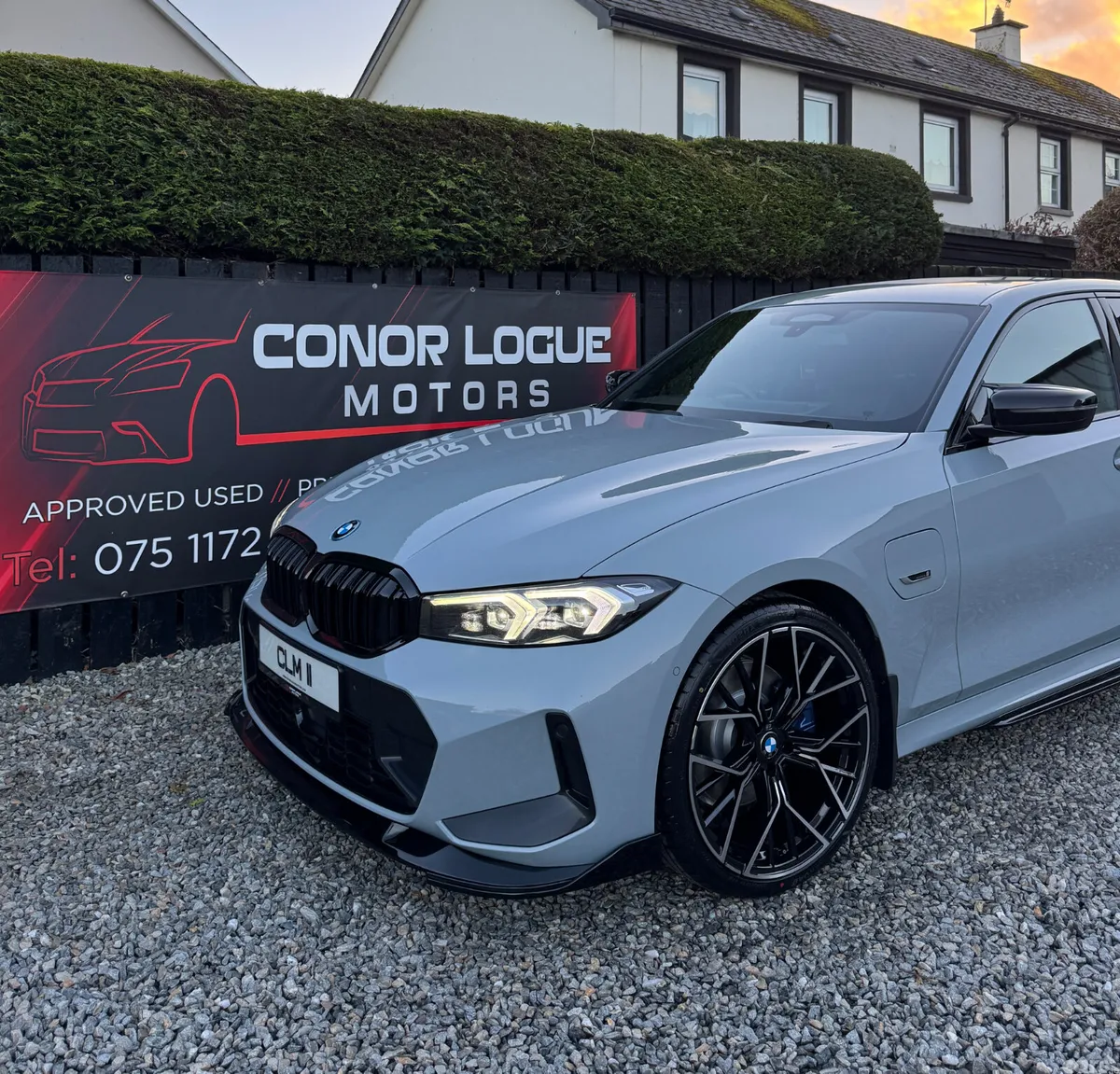 BMW 3-Series Saloon, Petrol Hybrid, 2023, Grey