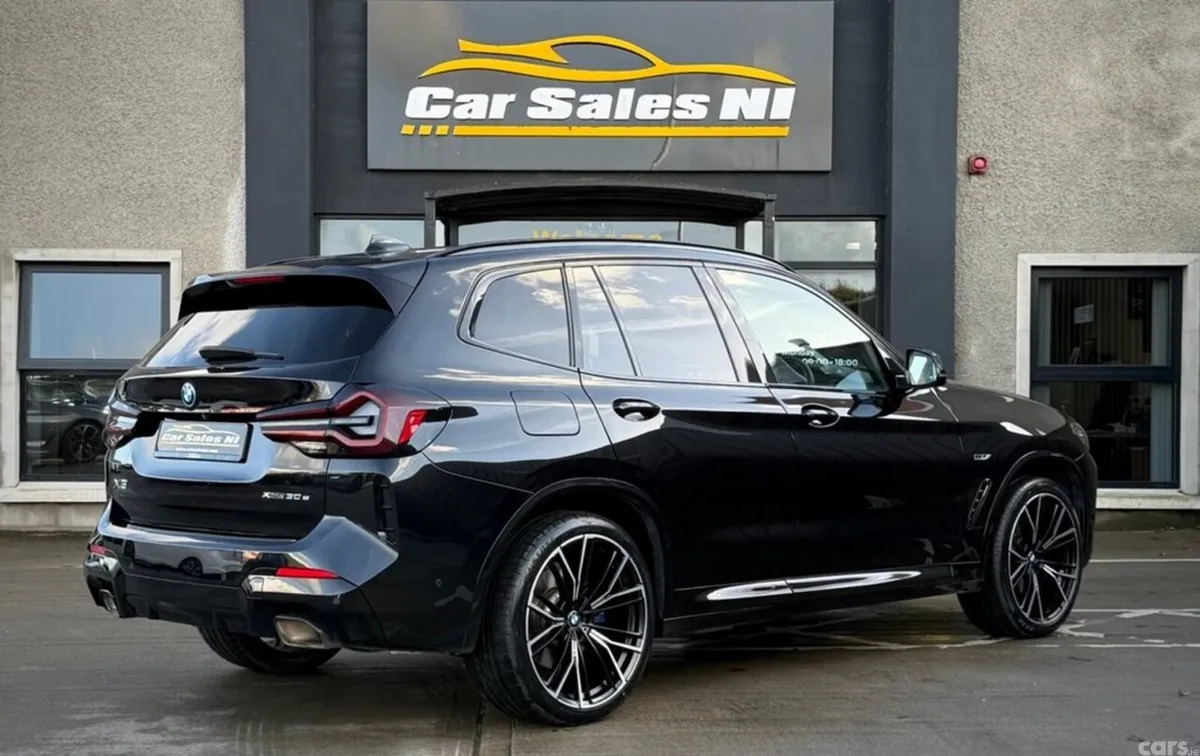 BMW X3 SUV, Petrol Hybrid, 2022, Black