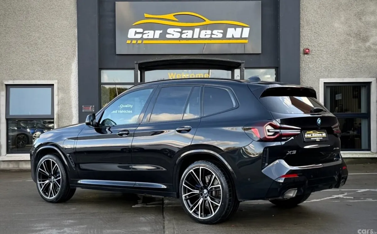 BMW X3 SUV, Petrol Hybrid, 2022, Black