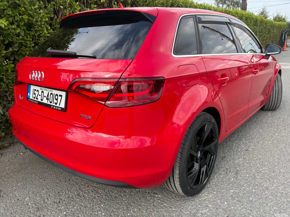 Audi A3 Hatchback, Petrol, 2015, Red