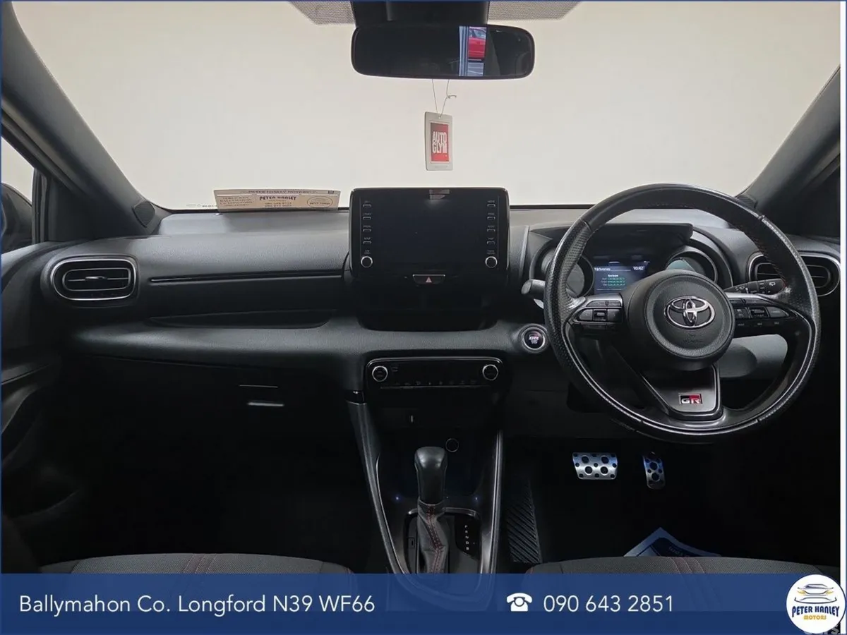 Toyota Yaris Hatchback, Petrol Hybrid, 2022, Red