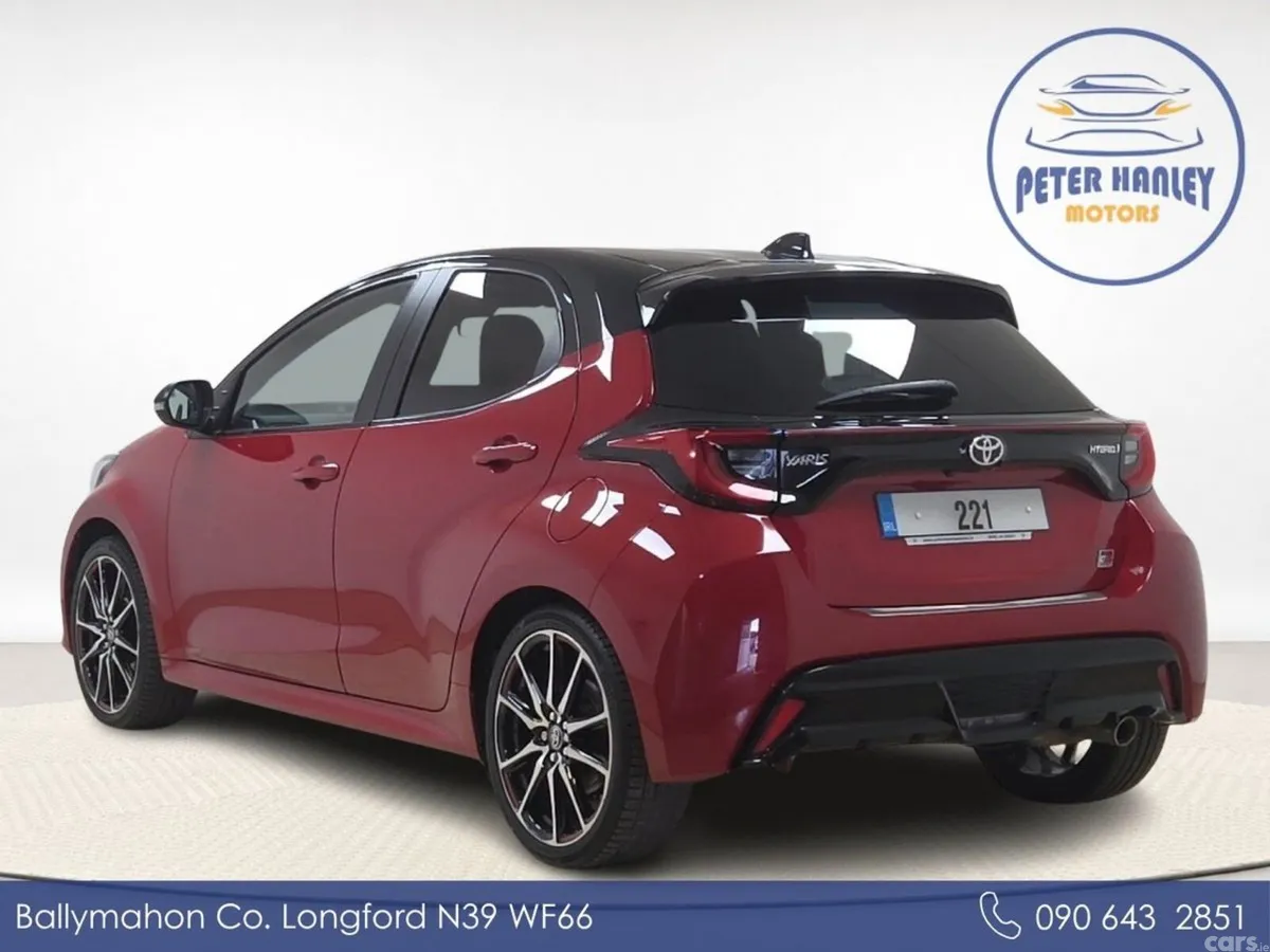 Toyota Yaris Hatchback, Petrol Hybrid, 2022, Red