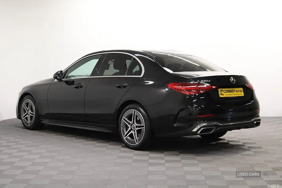 Mercedes-Benz C-Class Saloon, Diesel Hybrid, 2025, Black