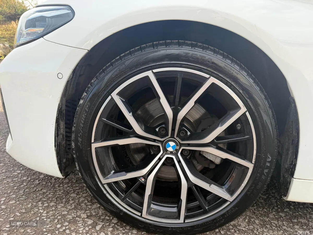 BMW 5-Series Estate, Diesel Hybrid, 2023, White