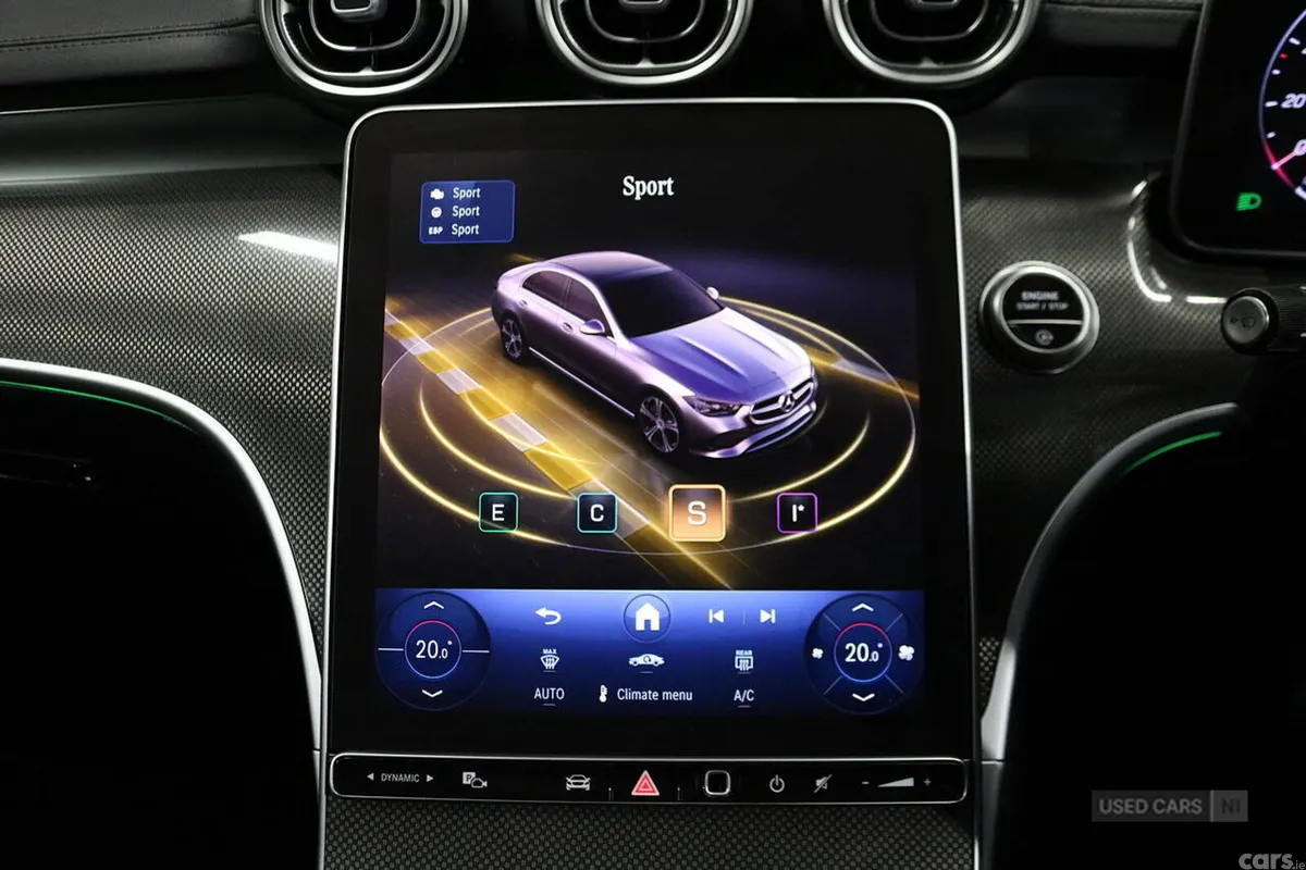 Mercedes-Benz C-Class Saloon, Diesel Hybrid, 2025, Black
