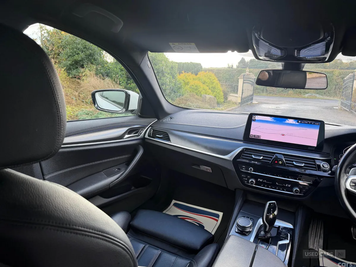 BMW 5-Series Estate, Diesel Hybrid, 2023, White
