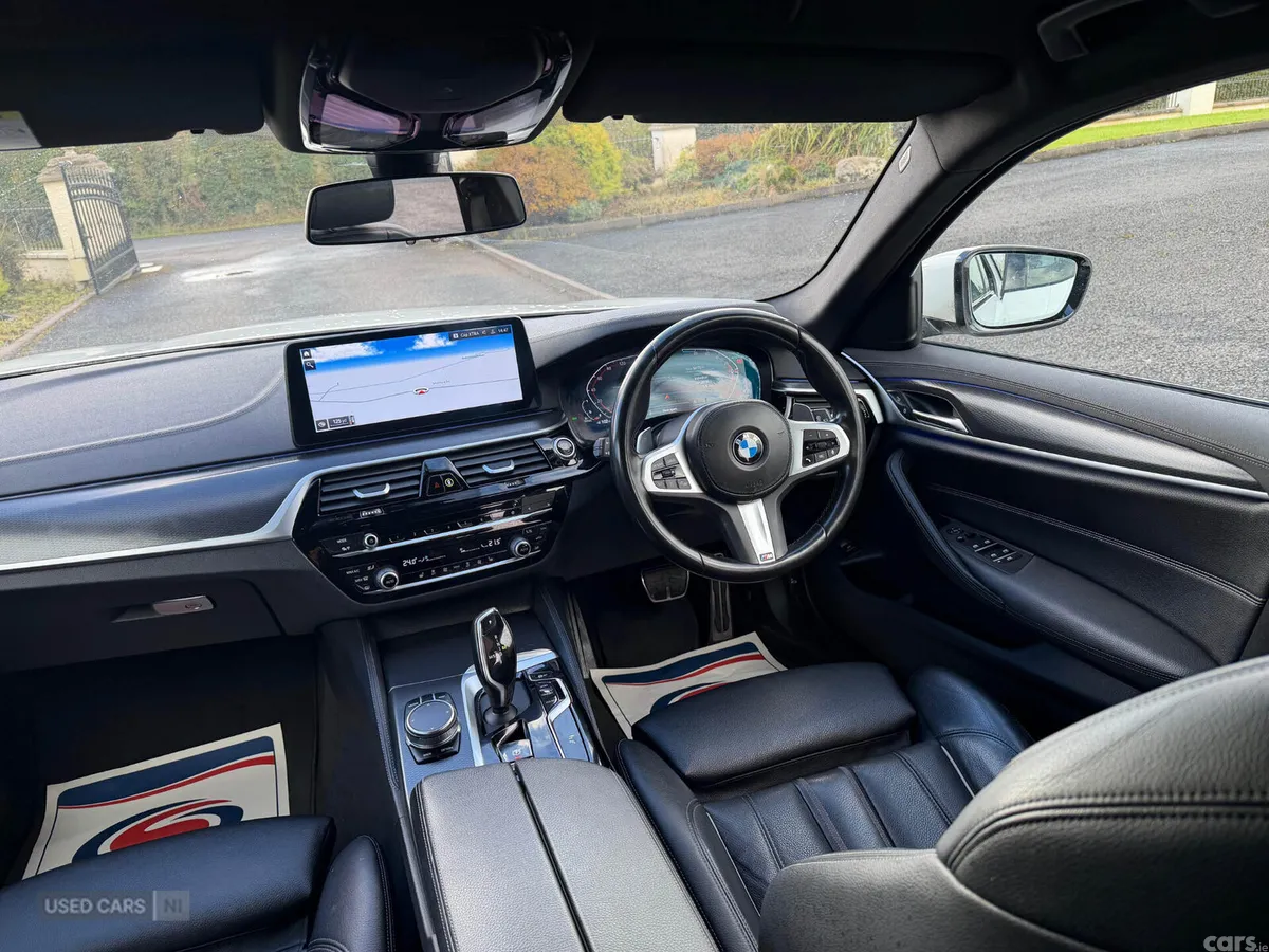 BMW 5-Series Estate, Diesel Hybrid, 2023, White