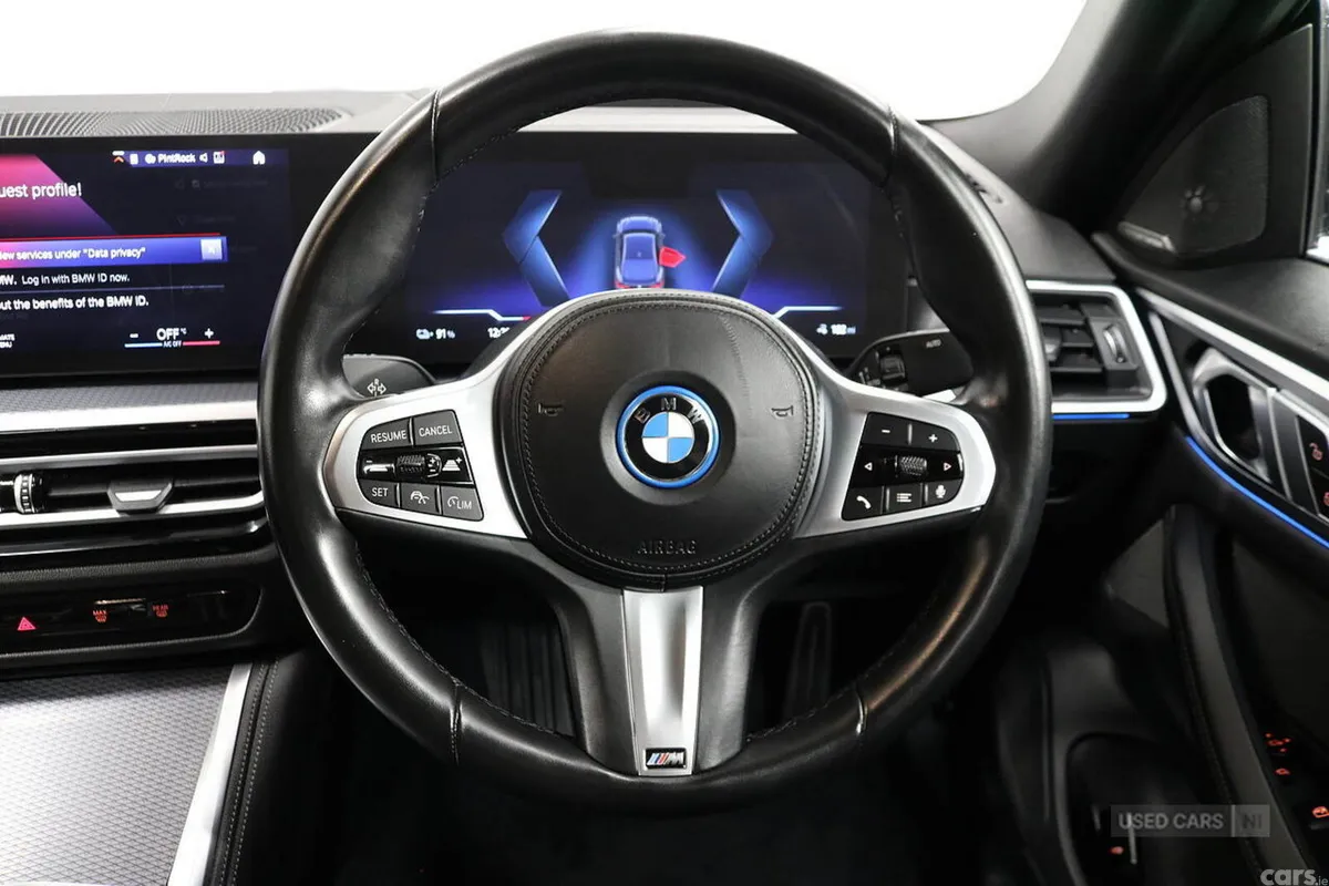 BMW i4 Hatchback, Electric, 2023, Black