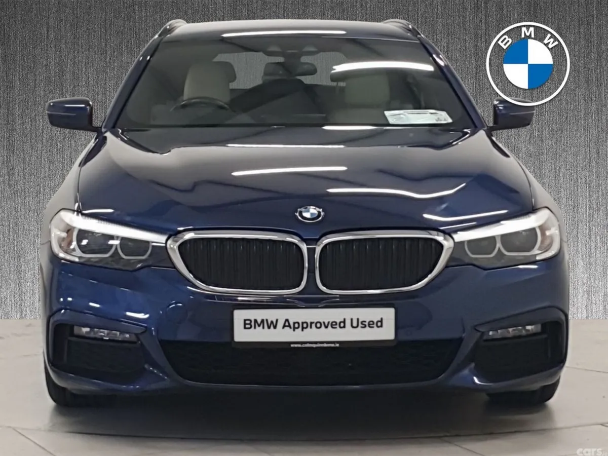 BMW 5-Series Estate, Diesel, 2019, Blue