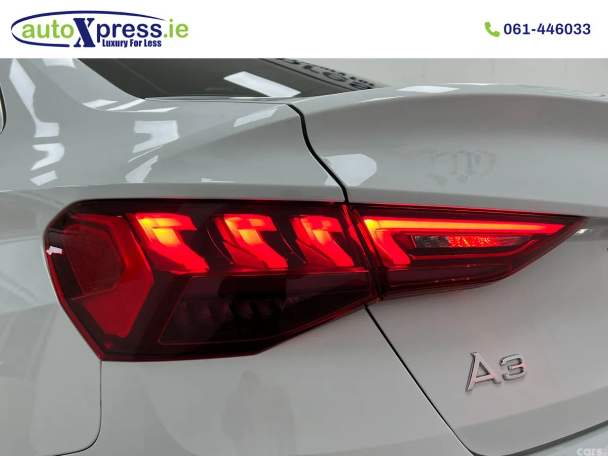 Audi A3 Saloon, Petrol, 2022, White