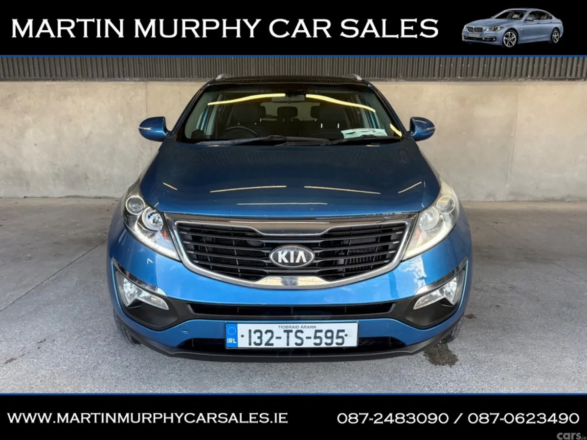 Kia Sportage Estate, Diesel, 2013, Blue
