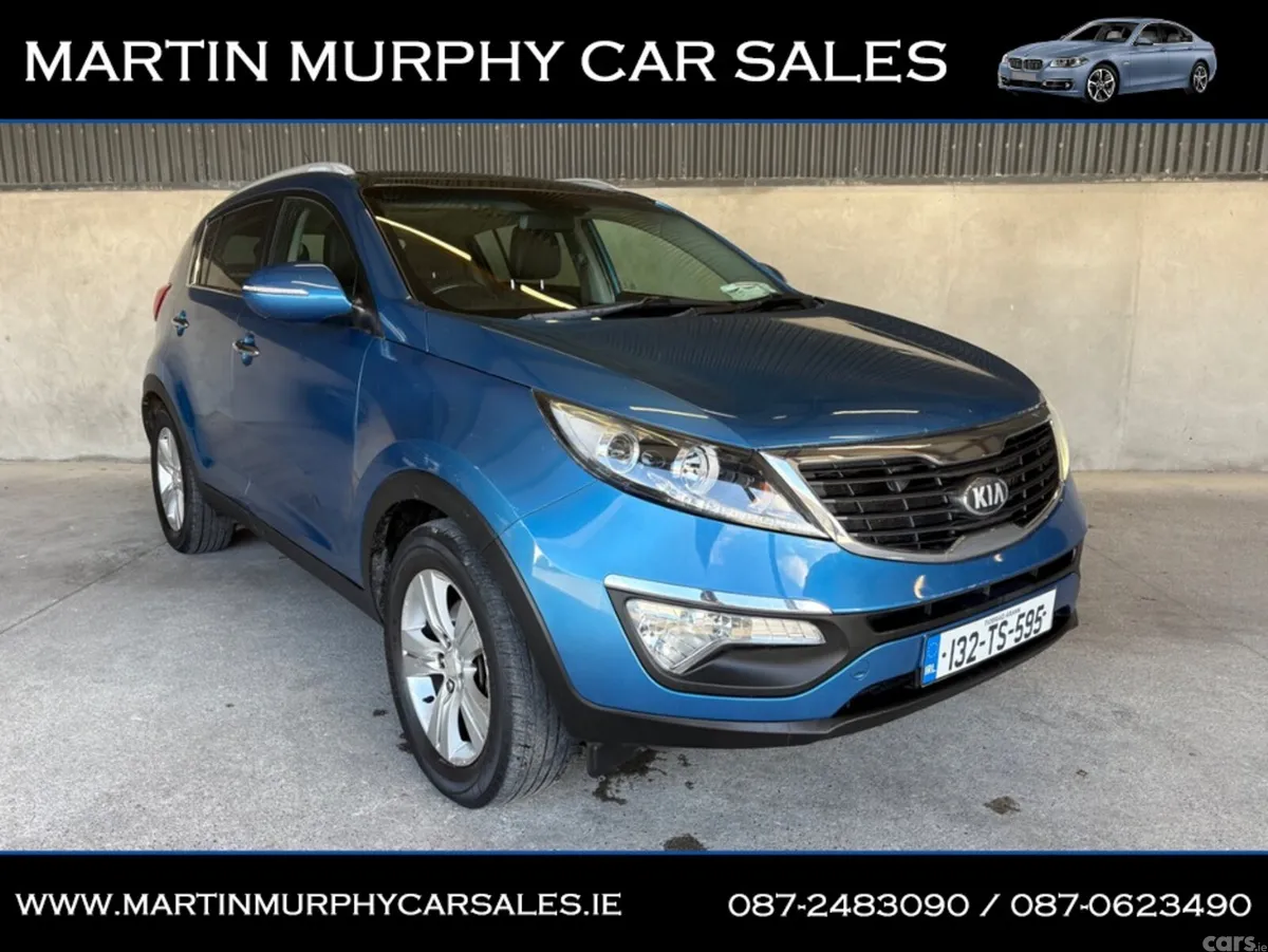 Kia Sportage Estate, Diesel, 2013, Blue