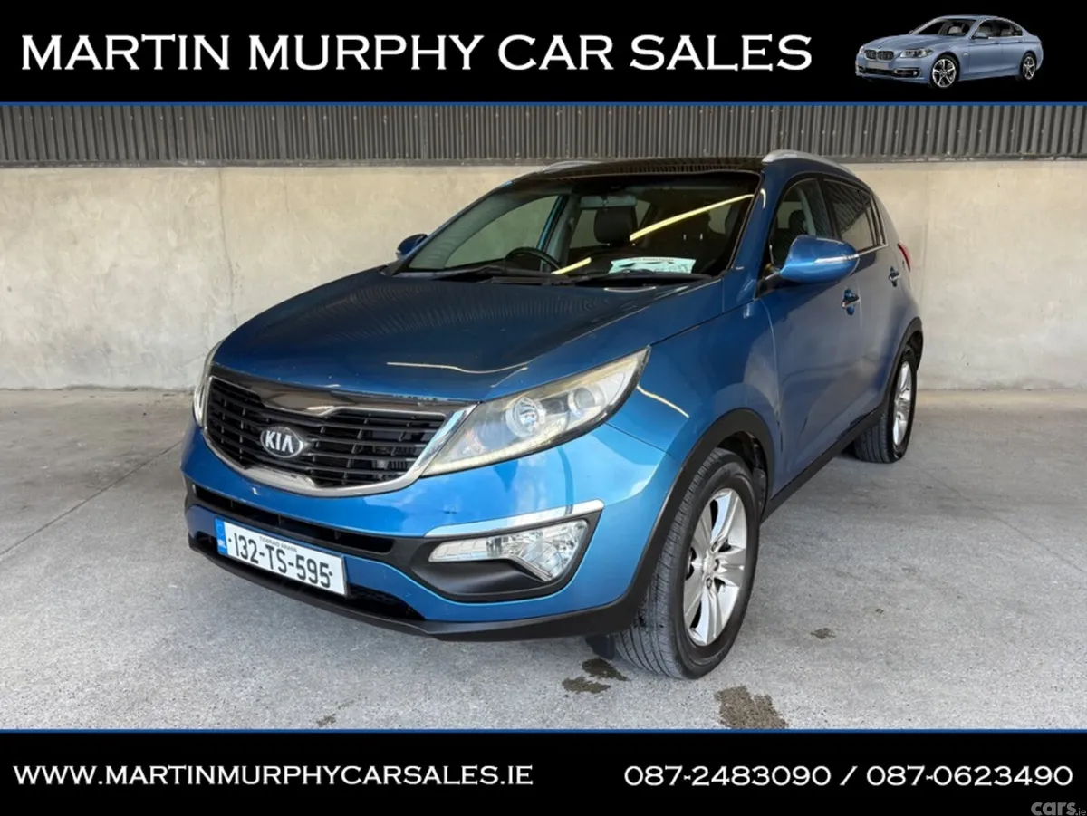 Kia Sportage Estate, Diesel, 2013, Blue