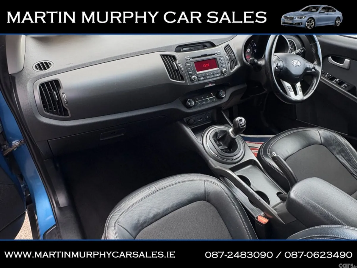 Kia Sportage Estate, Diesel, 2013, Blue