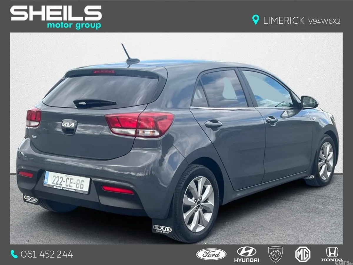 Kia Rio Hatchback, Petrol, 2022, Grey