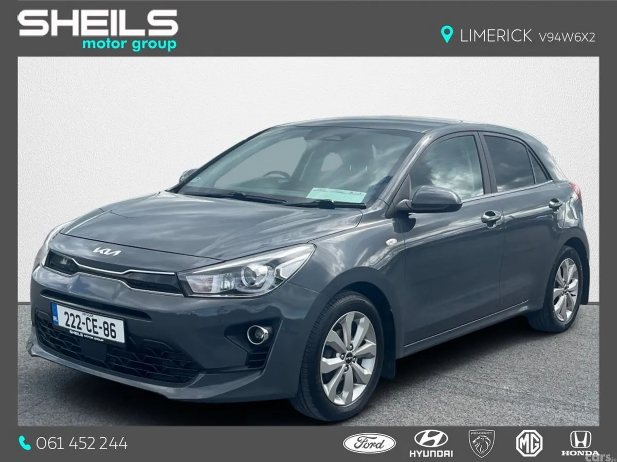 Kia Rio Hatchback, Petrol, 2022, Grey