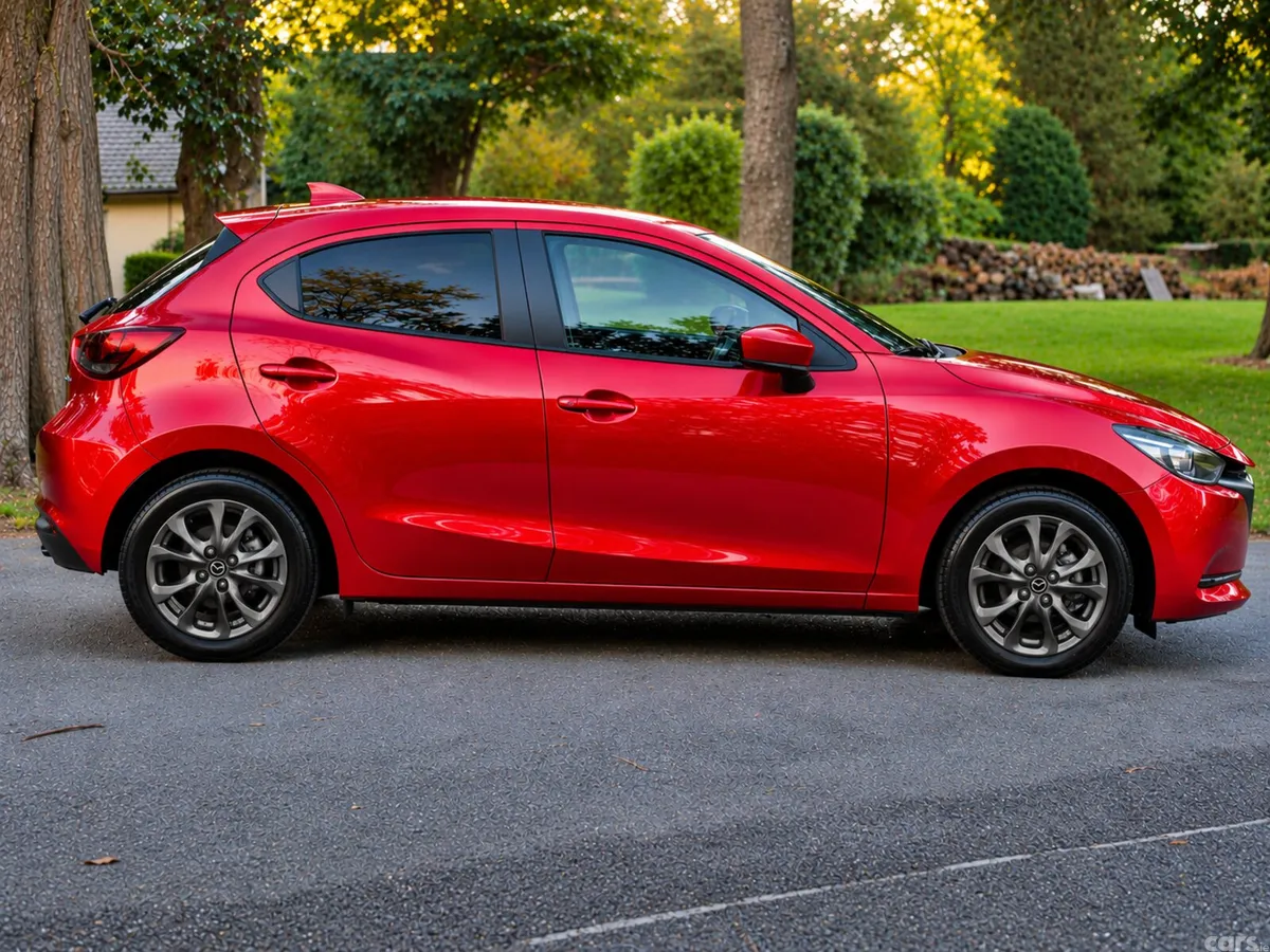 Mazda Demio Hatchback, Petrol, 2018, Red