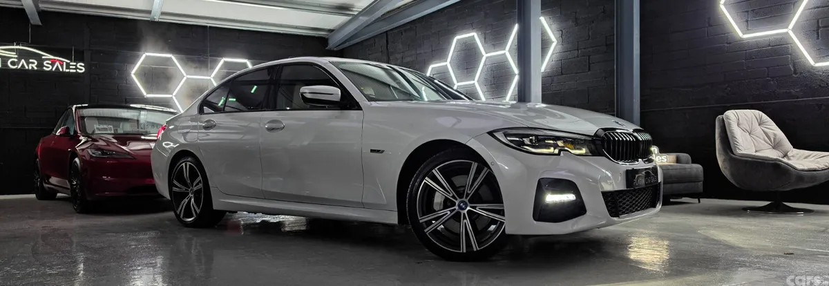 BMW 3-Series Saloon, Petrol Plug-in Hybrid, 2021, White