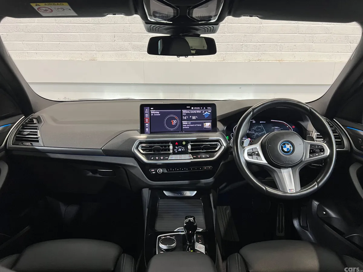 BMW X3 SUV, Petrol Plug-in Hybrid, 2024, Black