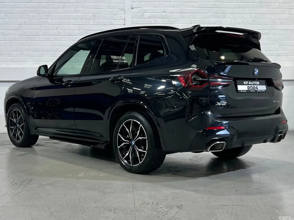 BMW X3 SUV, Petrol Plug-in Hybrid, 2024, Black