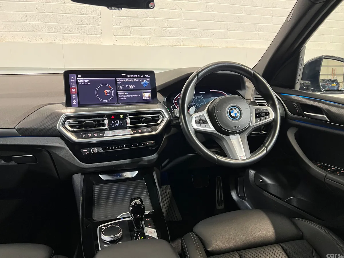 BMW X3 SUV, Petrol Plug-in Hybrid, 2024, Black
