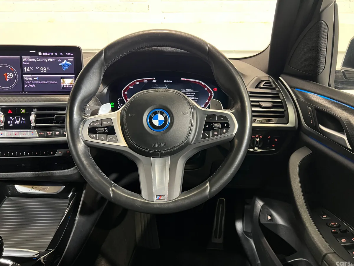 BMW X3 SUV, Petrol Plug-in Hybrid, 2024, Black