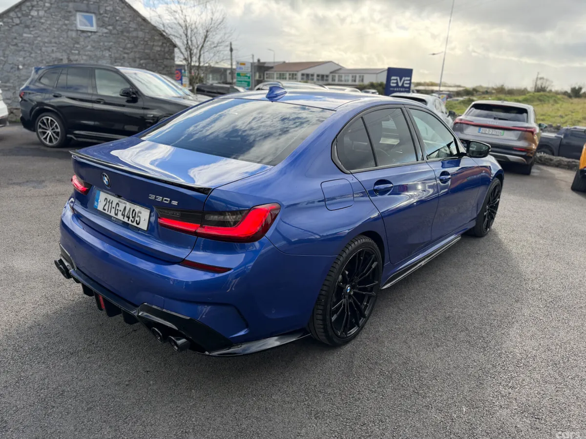 BMW 3-Series Saloon, Petrol Plug-in Hybrid, 2021, Blue