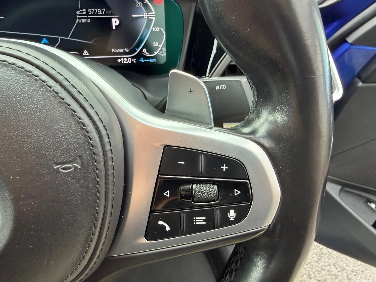 BMW 3-Series Saloon, Petrol Plug-in Hybrid, 2021, Blue