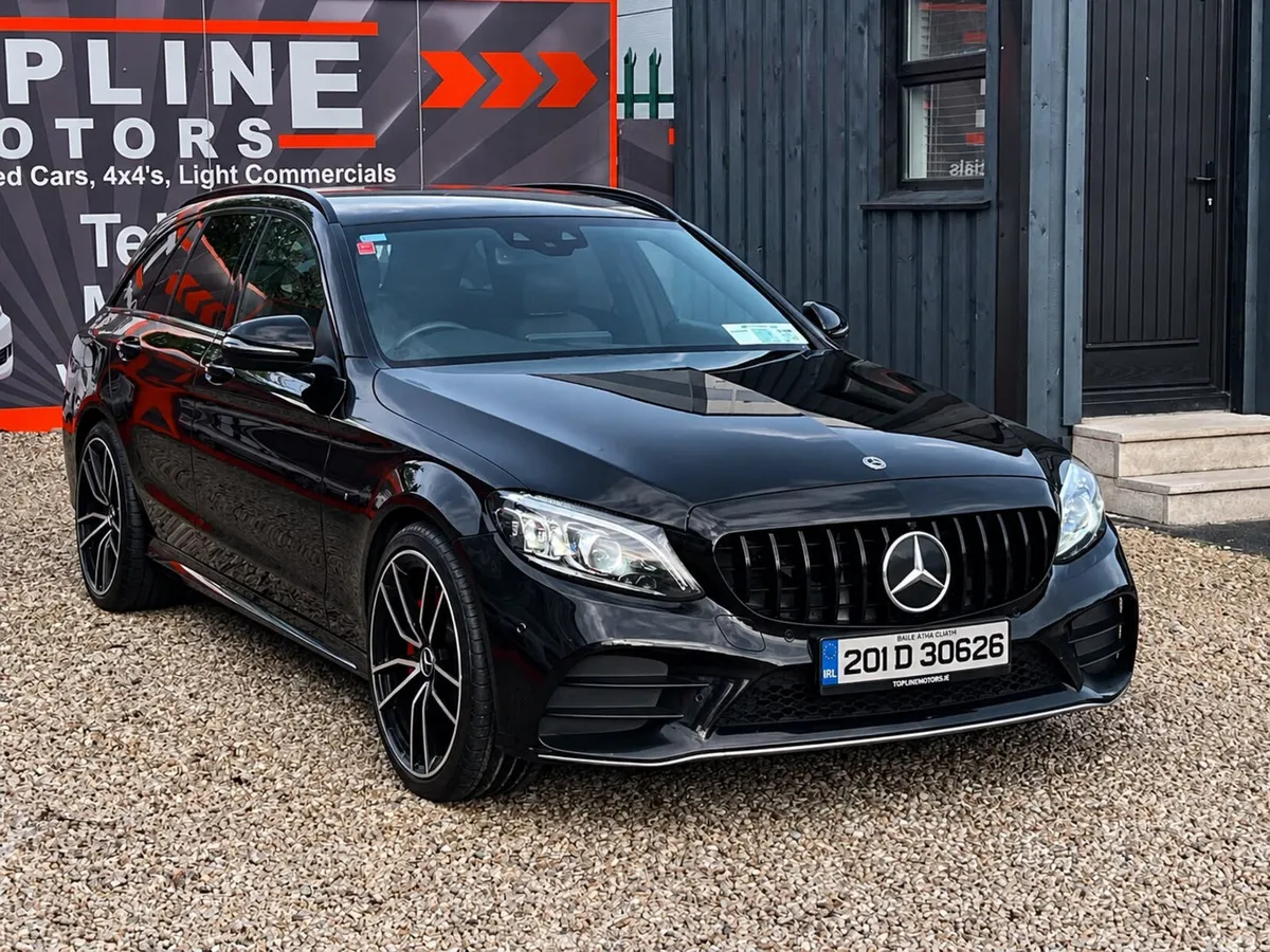 Mercedes-Benz C-Class Estate, Diesel Hybrid, 2020, Black