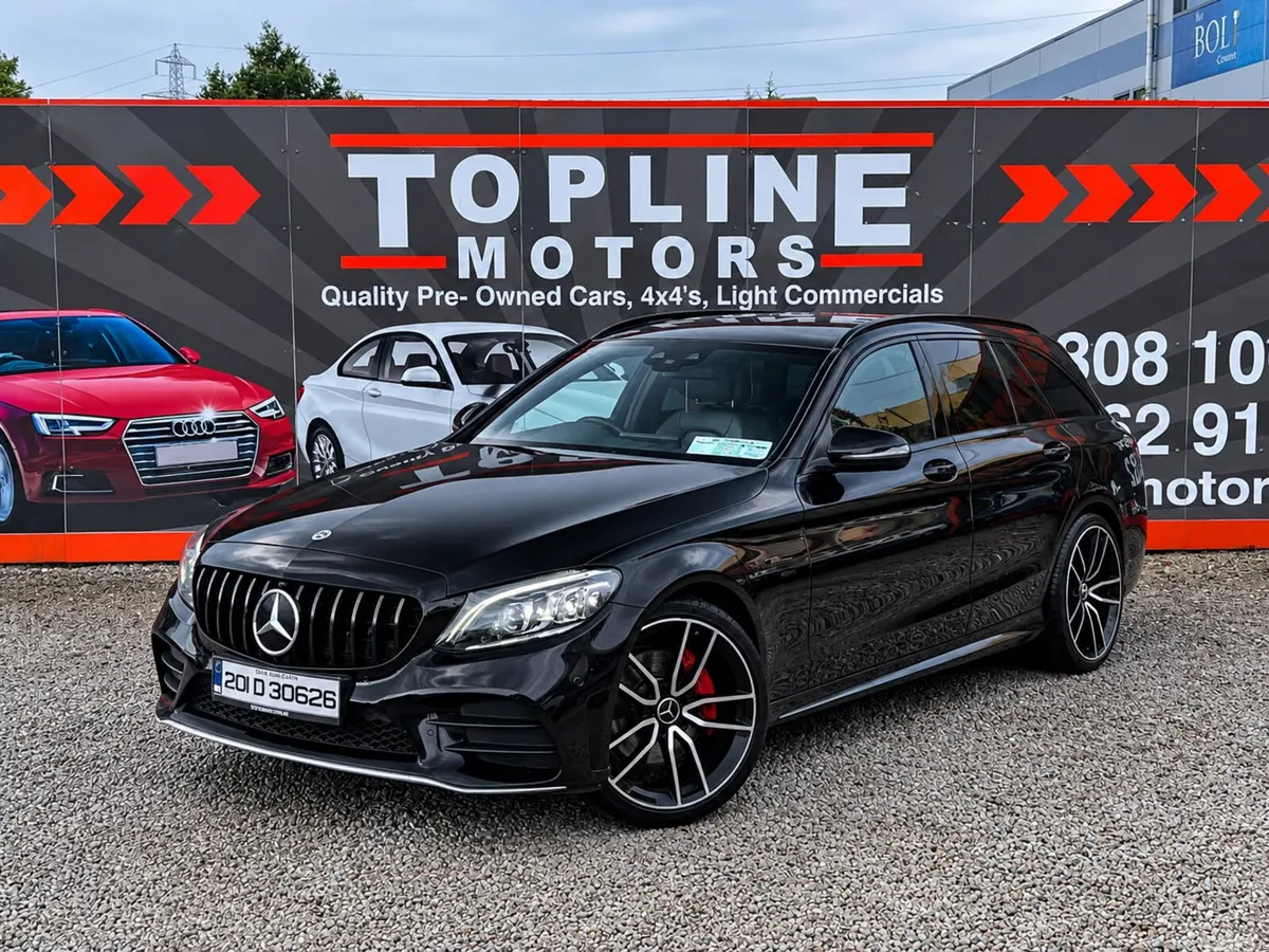 Mercedes-Benz C-Class Estate, Diesel Hybrid, 2020, Black