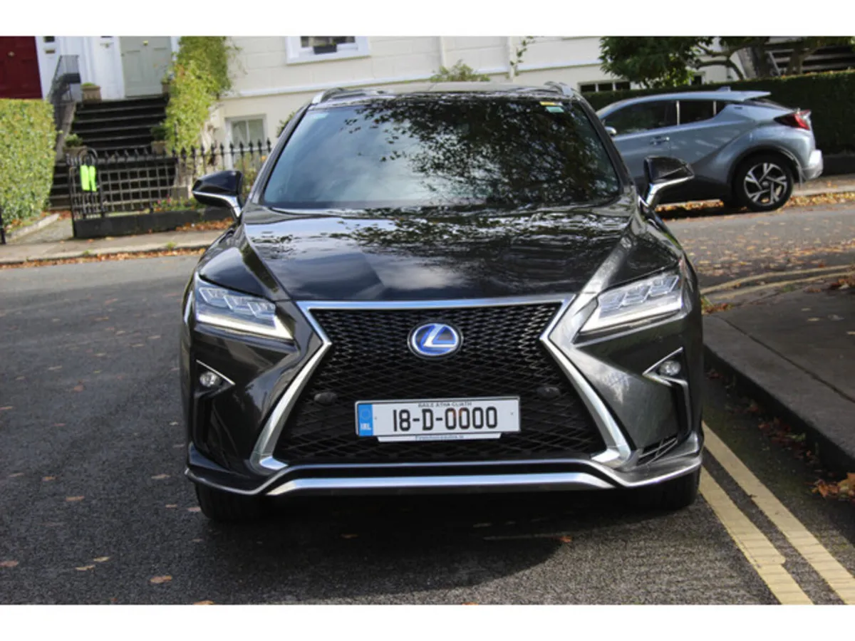 Lexus RX450H SUV, Petrol Hybrid, 2018, Black