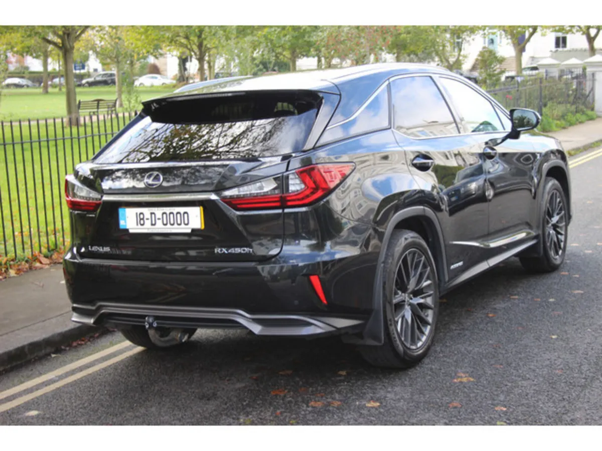 Lexus RX450H SUV, Petrol Hybrid, 2018, Black