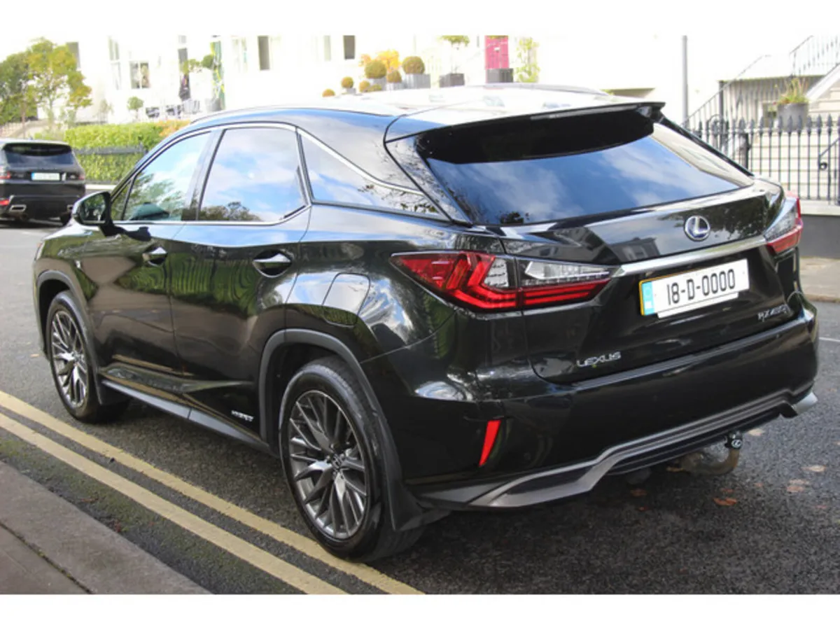 Lexus RX450H SUV, Petrol Hybrid, 2018, Black