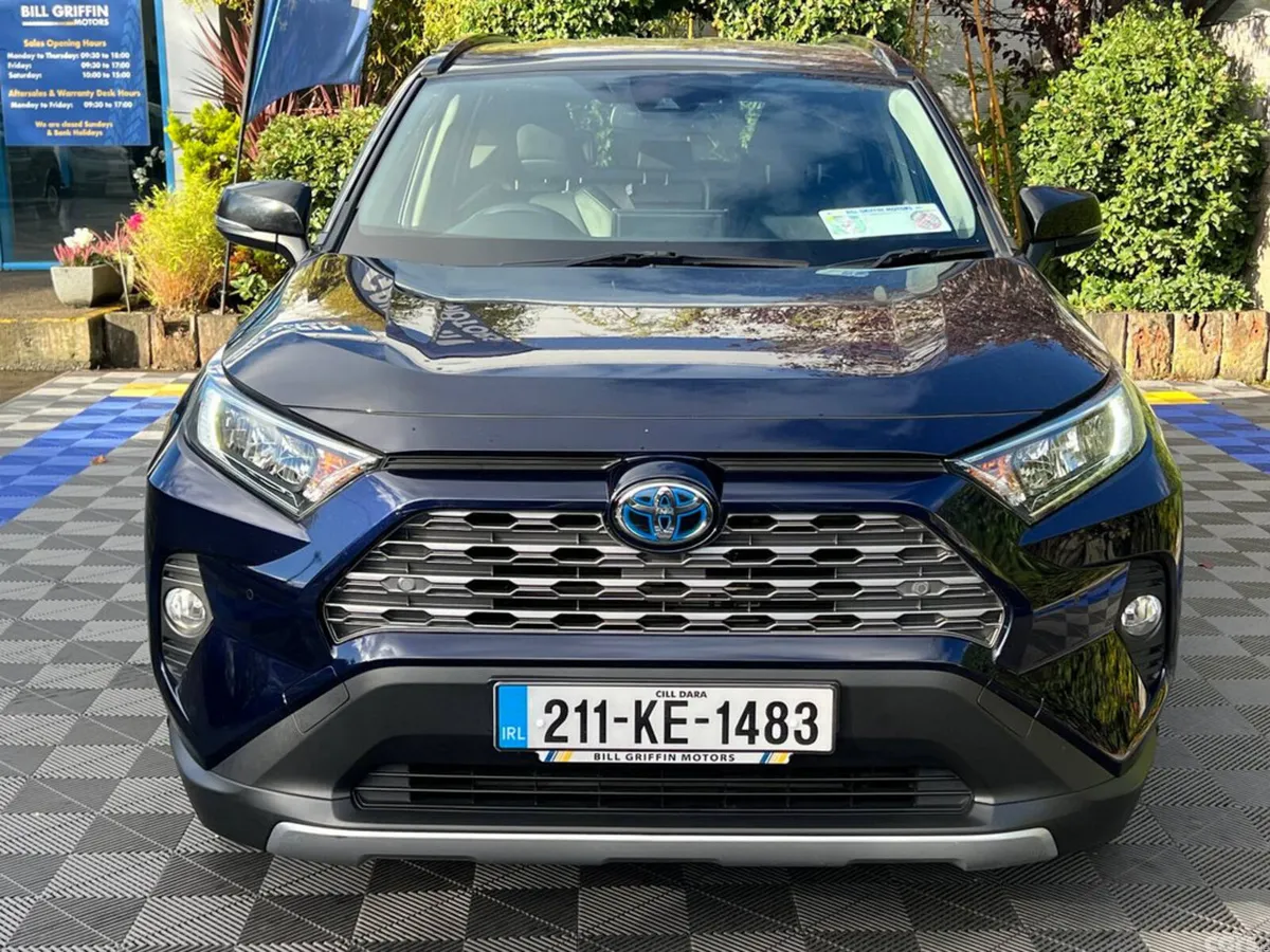 Toyota RAV4 Estate, Petrol Hybrid, 2021, Blue