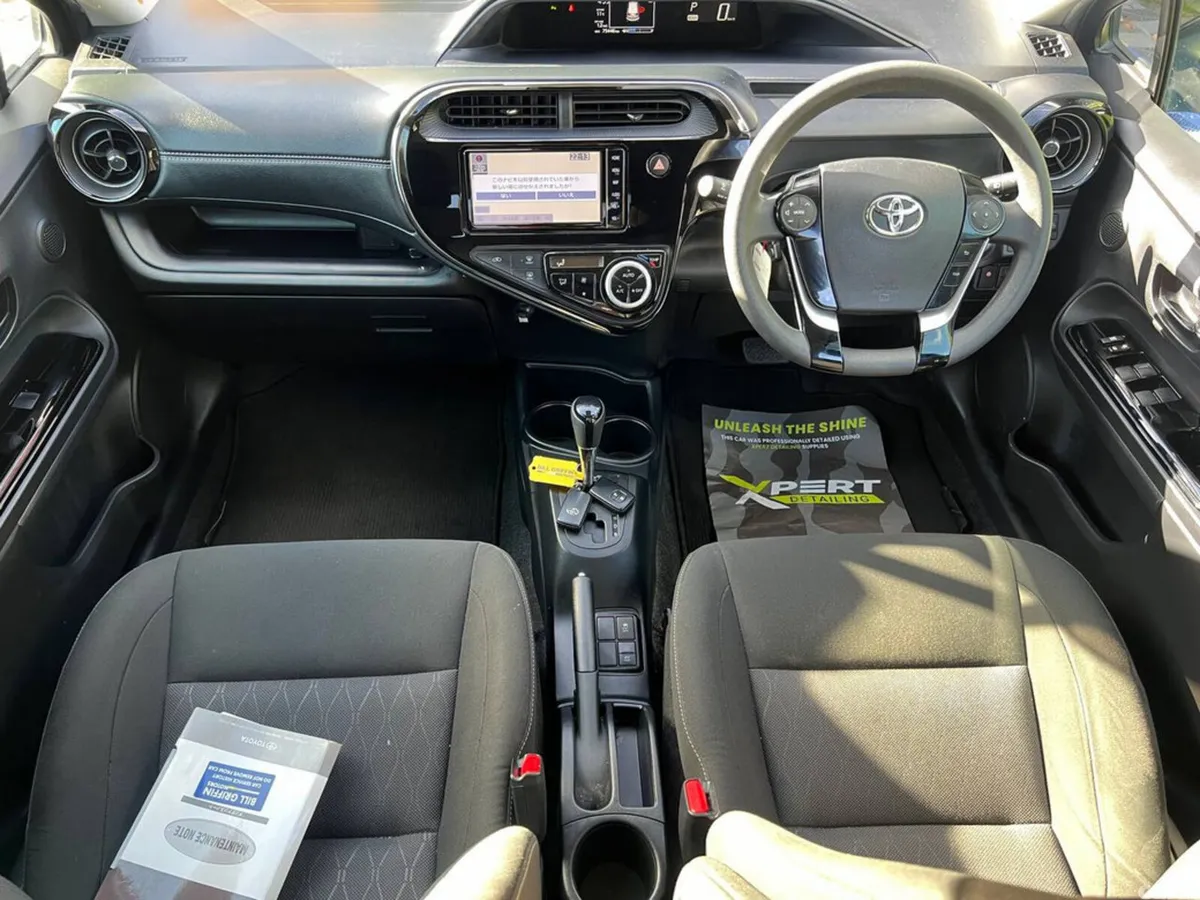 Toyota Aqua Hatchback, Petrol Hybrid, 2019, Blue