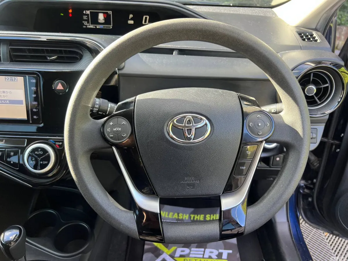 Toyota Aqua Hatchback, Petrol Hybrid, 2019, Blue