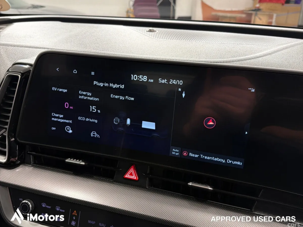 Kia Sportage SUV, Petrol Plug-in Hybrid, 2023, Grey