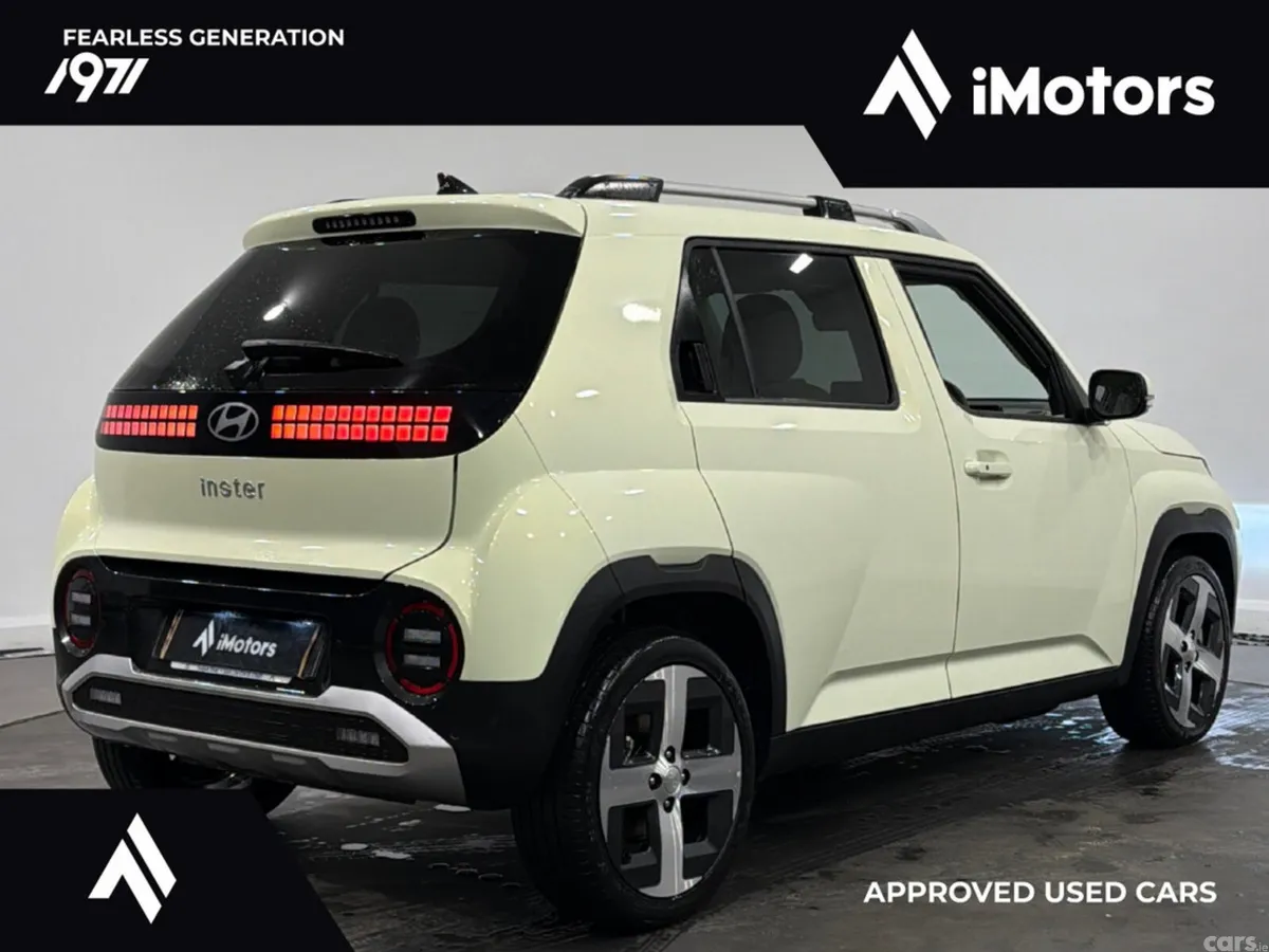 Hyundai INSTER SUV, Electric, 2025, Yellow