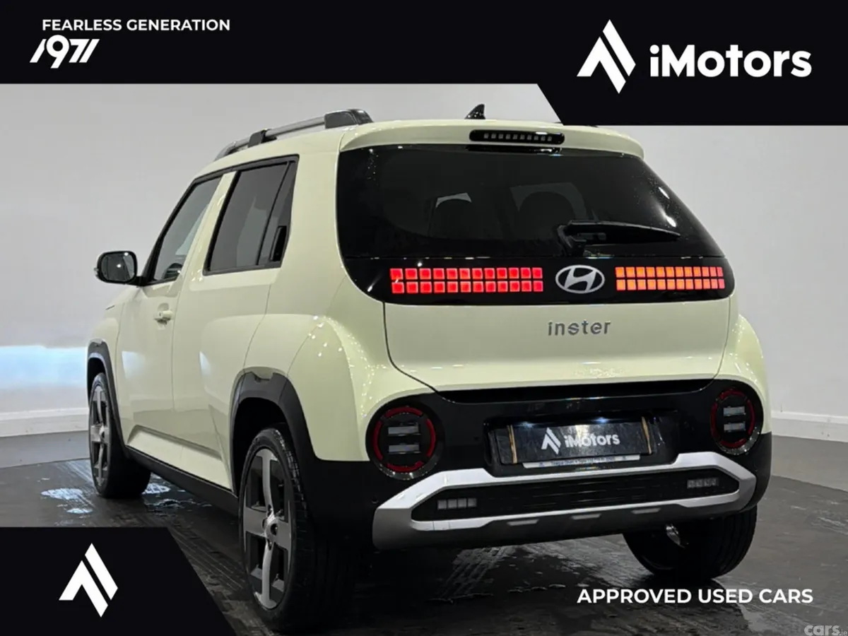 Hyundai INSTER SUV, Electric, 2025, Yellow