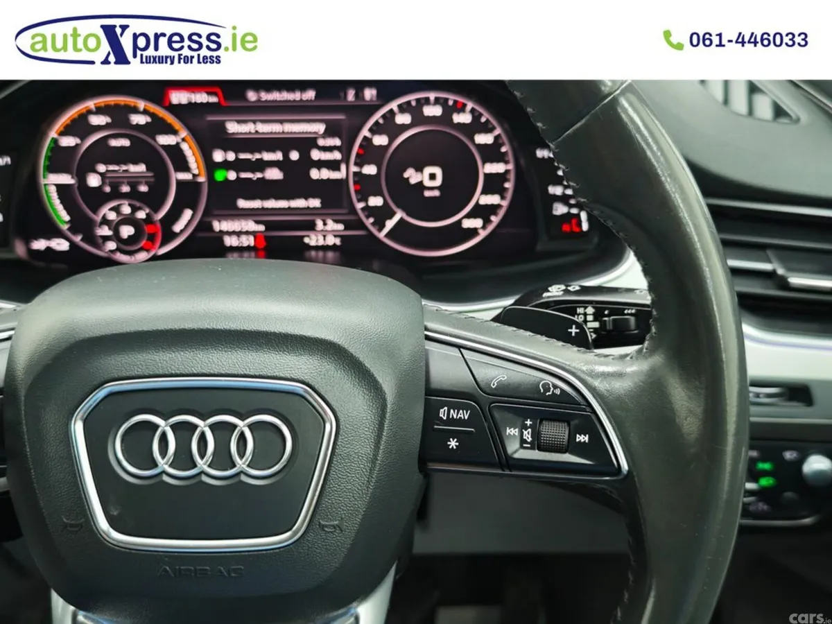 Audi Q7 SUV, Diesel Plug-in Hybrid, 2017, Silver