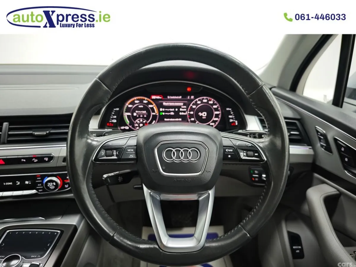 Audi Q7 SUV, Diesel Plug-in Hybrid, 2017, Silver