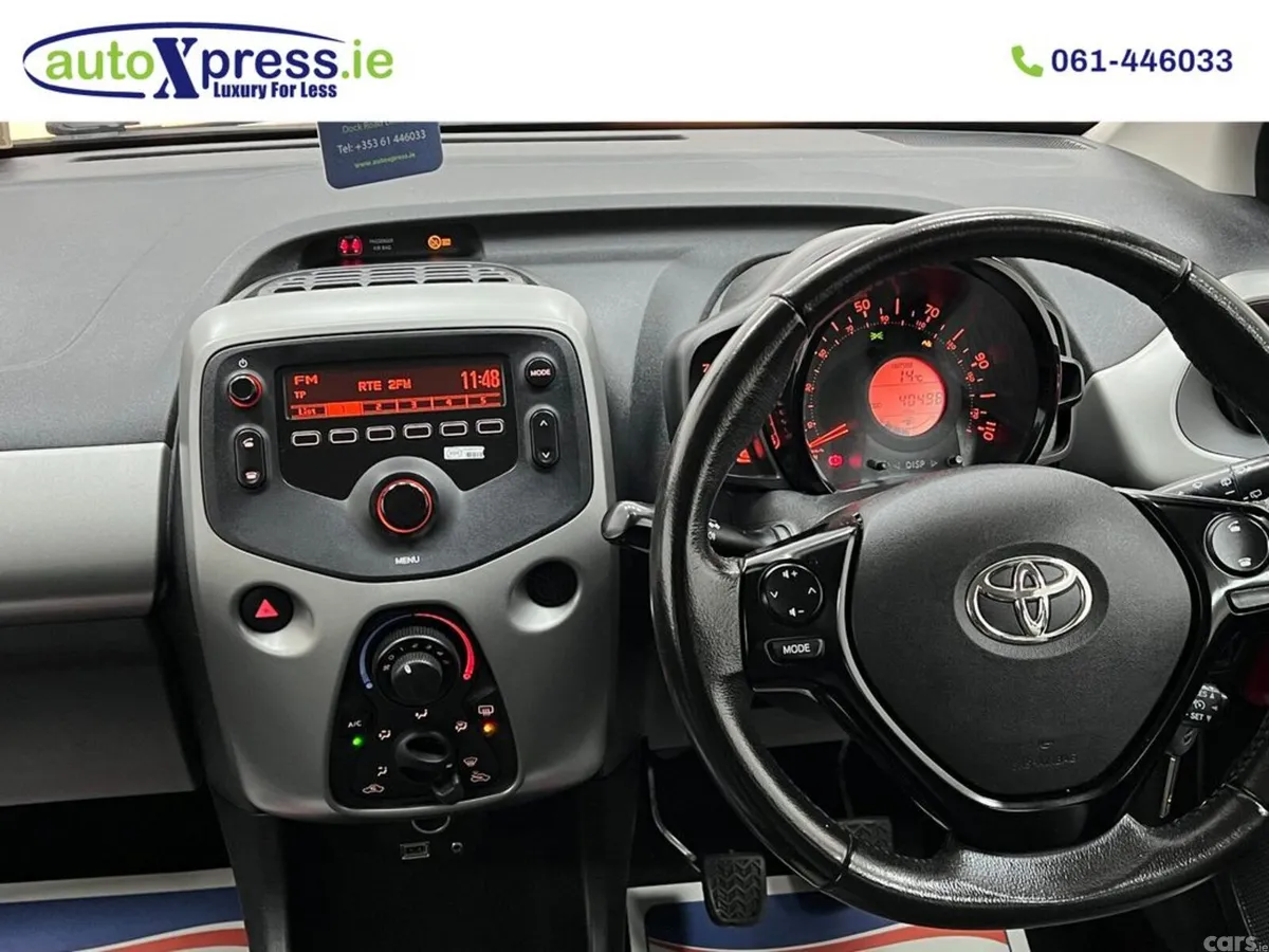 Toyota Aygo Hatchback, Petrol, 2018, Red