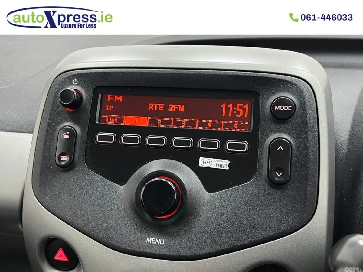 Toyota Aygo Hatchback, Petrol, 2018, Red