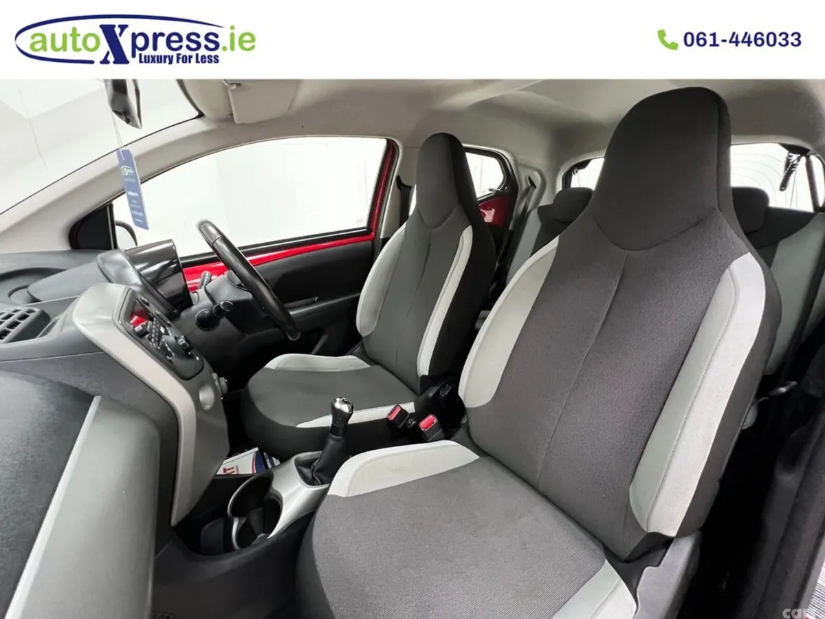 Toyota Aygo Hatchback, Petrol, 2018, Red
