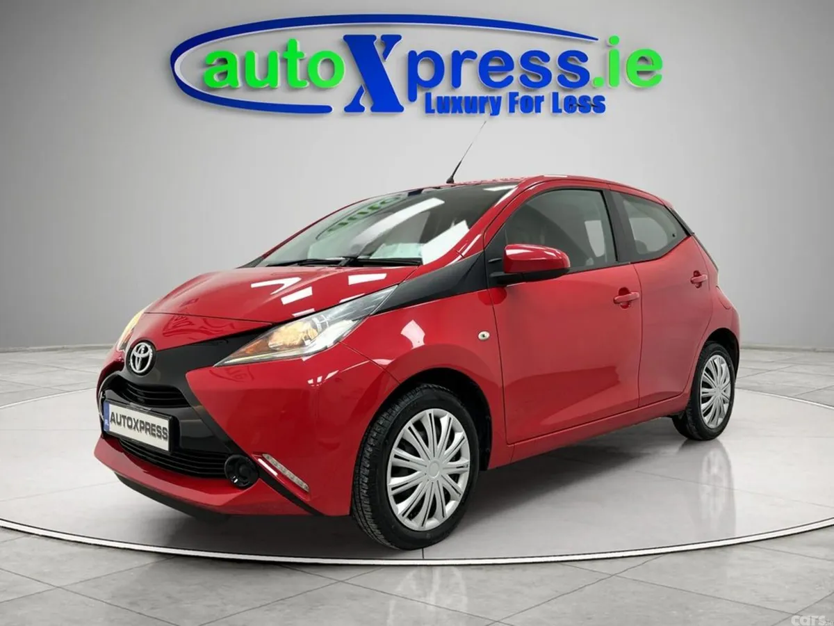 Toyota Aygo Hatchback, Petrol, 2018, Red