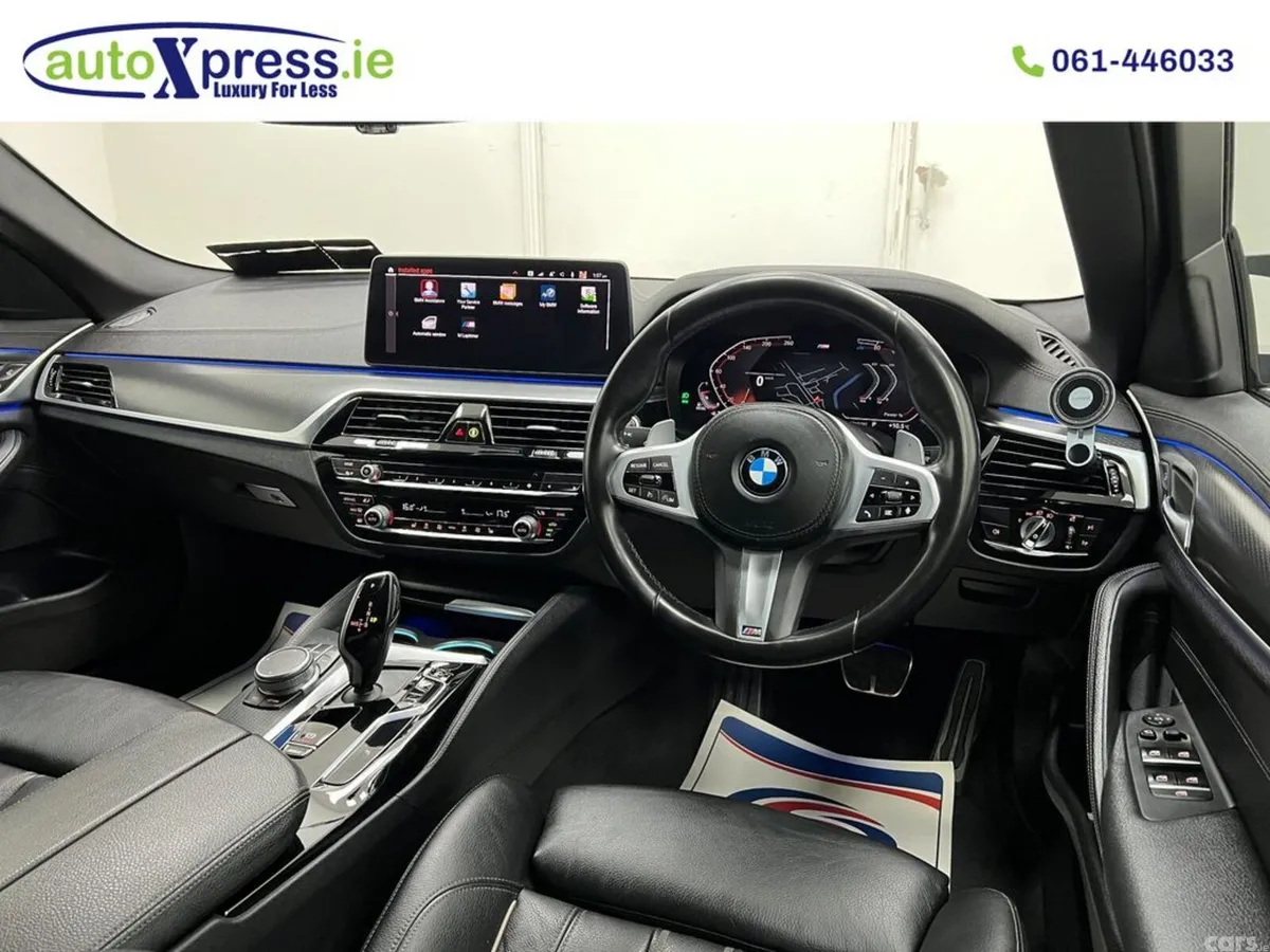 BMW 5-Series Saloon, Diesel, 2021, White