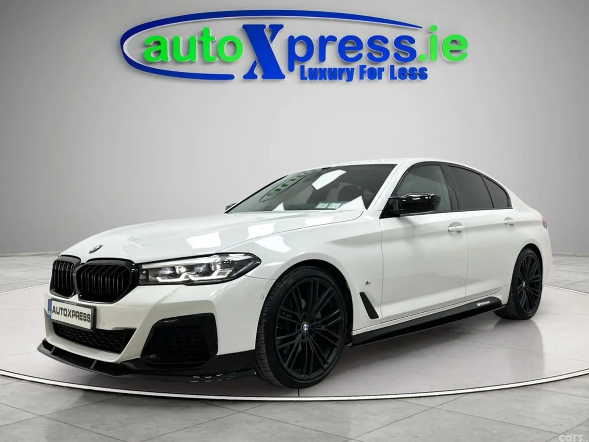 BMW 5-Series Saloon, Diesel, 2021, White