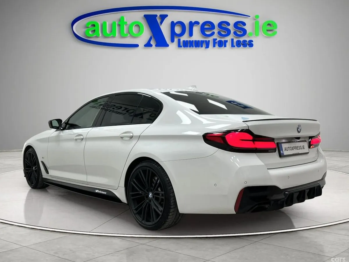 BMW 5-Series Saloon, Diesel, 2021, White