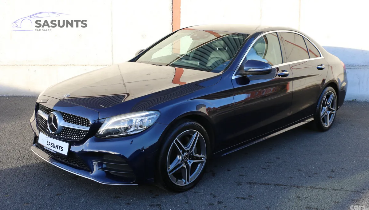 Mercedes-Benz C-Class Saloon, Diesel, 2018, Blue